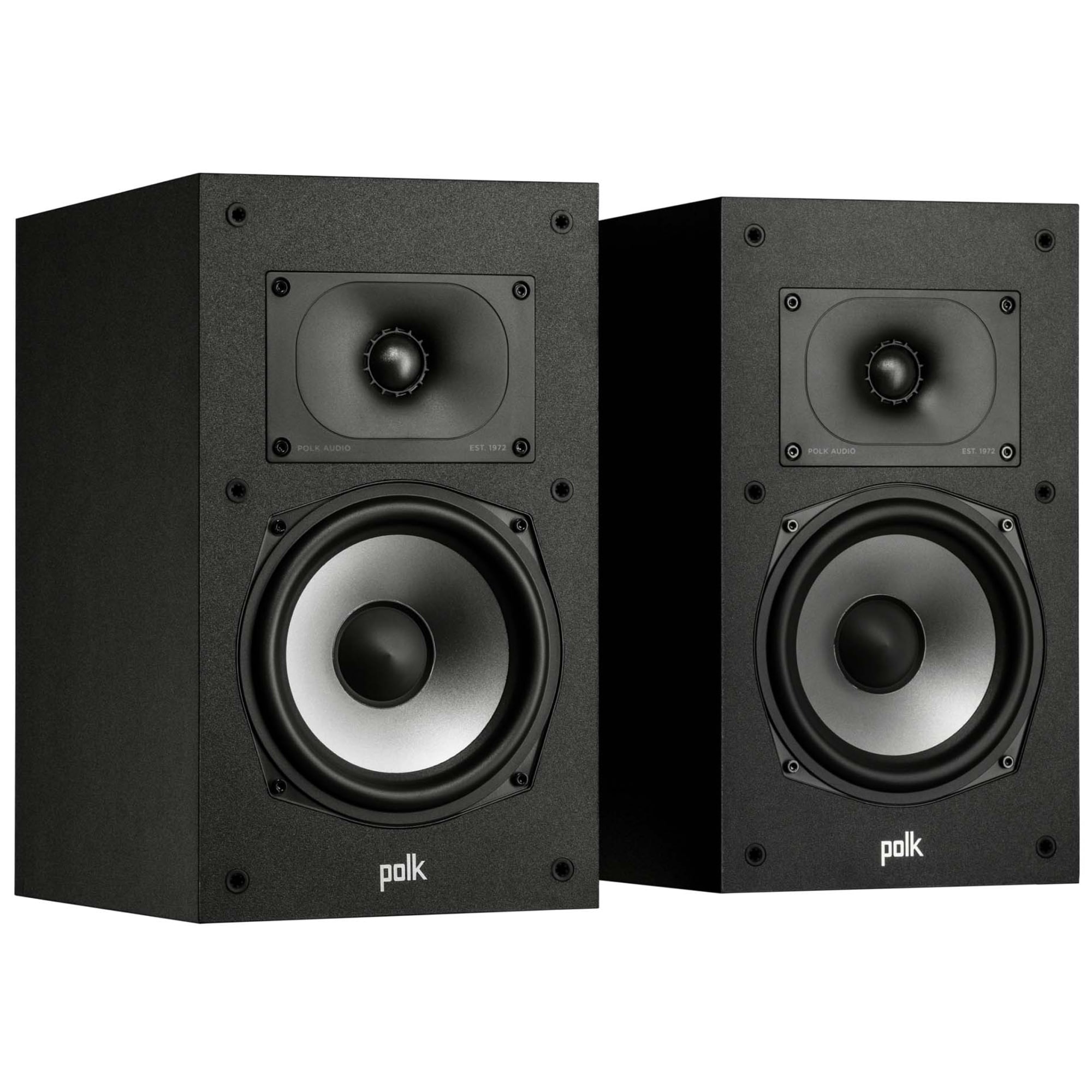 Polk Monitor XT20 High Resolution Compact Bookshelf Speakers (Pair) - Black, , hires