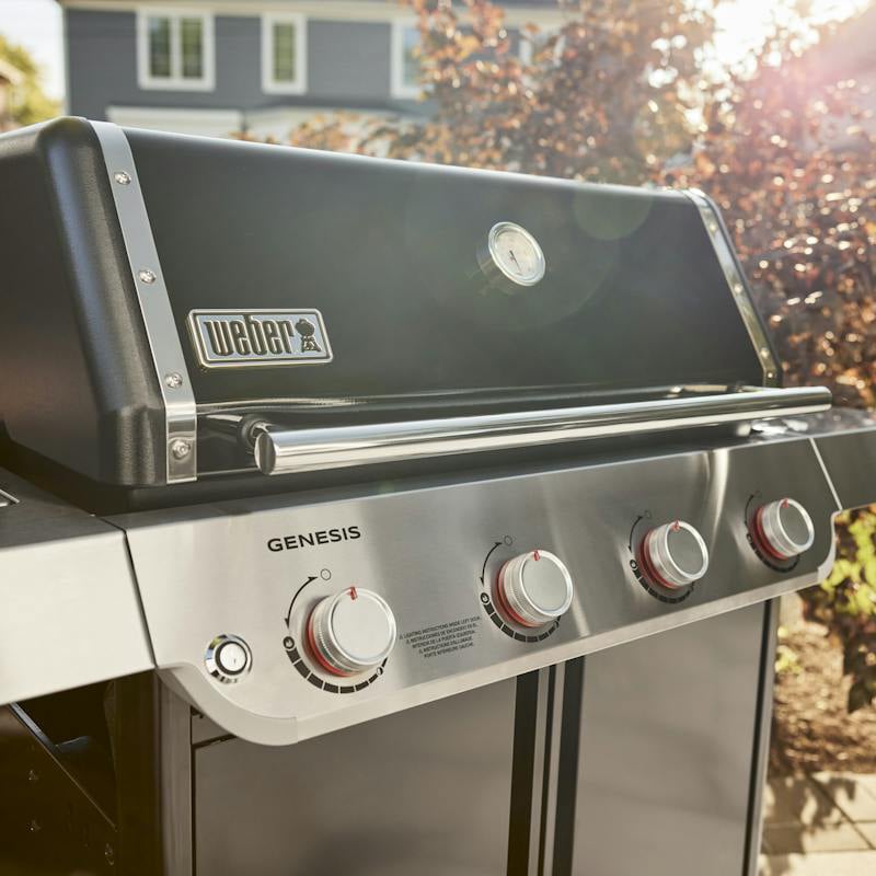 Weber Genesis E-415 Series 4-Burner Natural Gas Grill - Black, , hires