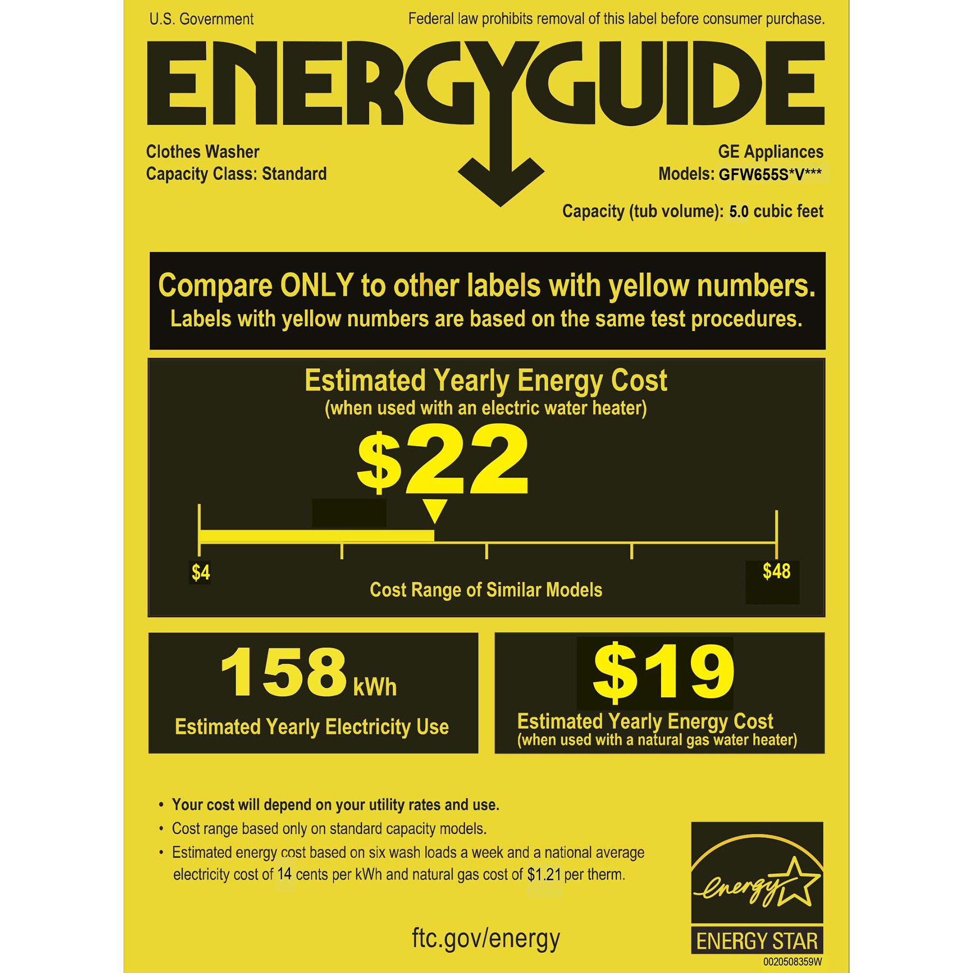 GE 28 in. 5.0 cu. ft. Smart Stackable Front Load Washer with OdorBlock, Sanitize Cycle & Steam Cycle - Carbon Graphite, Carbon Graphite, hires