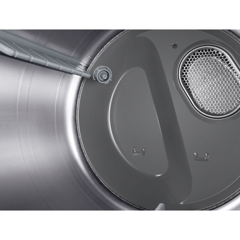 Samsung 27 in. 7.4 cu. ft. Smart Gas Dryer with Sensor Dry, Sanitize & Steam Cycle - Ivory, , hires