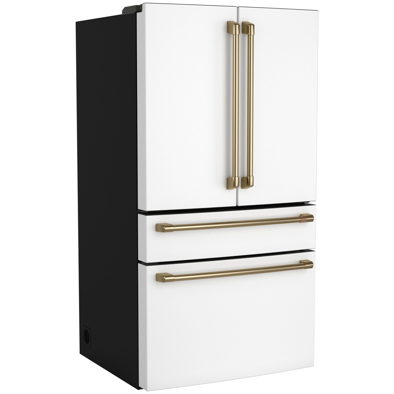 Cafe 36 in. 23.2 cu. ft. Smart Counter Depth 4-Door French Door Refrigerator with Internal Water AutoFill Pitcher - Matte White, , hires