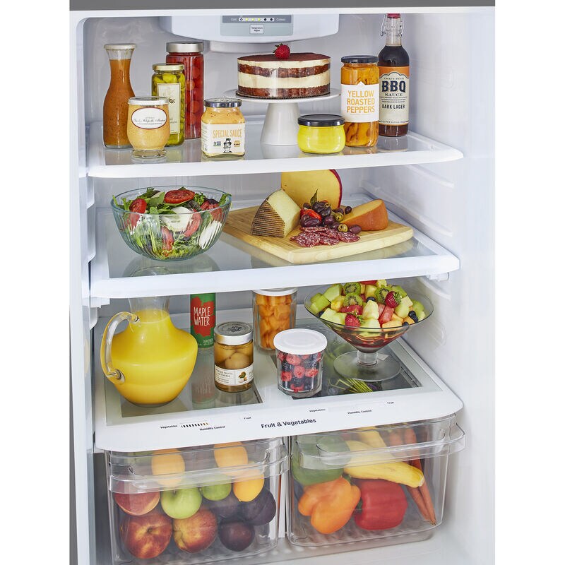 LG 30 in. 20.2 cu. ft. Top Freezer Refrigerator Stainless Steel P.C