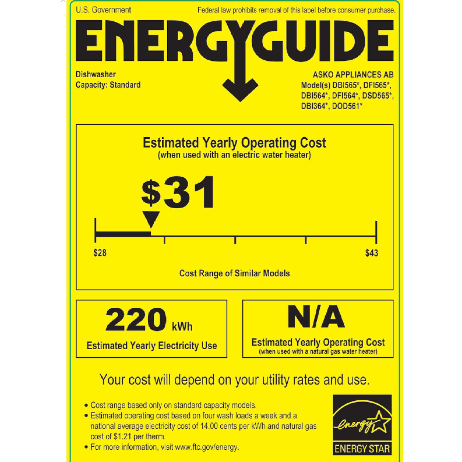 Asko 24 in. Top Control Smart Dishwasher with 40 dBA Sound Level, 3rd-Rack & Turbo Combi Drying, Sensor Control & Tubular Handle - Stainless Steel, , hires