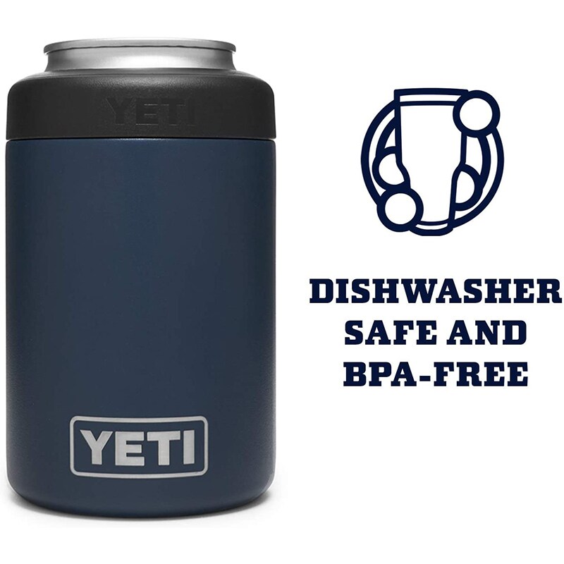 YETI Rambler 12 oz Colster Can Insulator - Navy Blue | P.C. Richard & Son