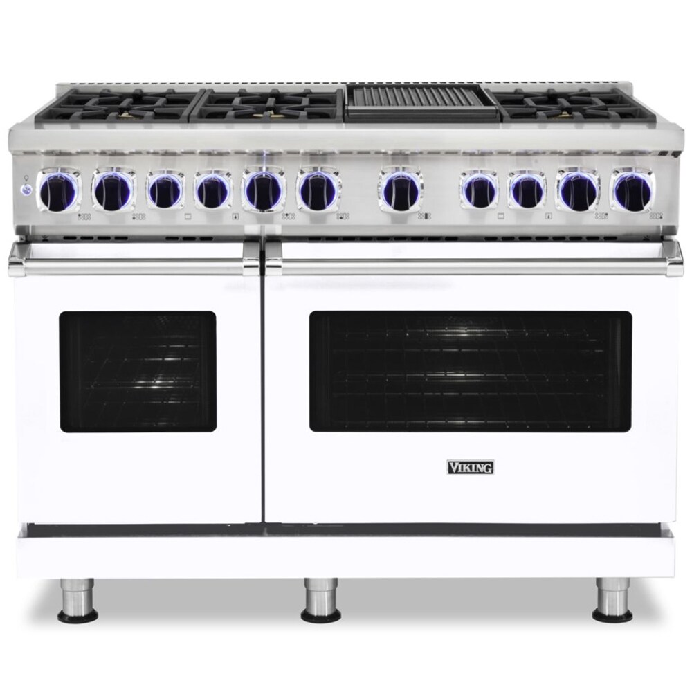Viking 7 Series 48 in. 7.3 cu. ft. Convection Double Oven Freestanding