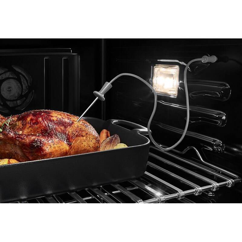 JennAir Rise 27 in. 4.3 cu. ft. Electric Single Wall Oven with Standard Convection - Stainless Steel, , hires