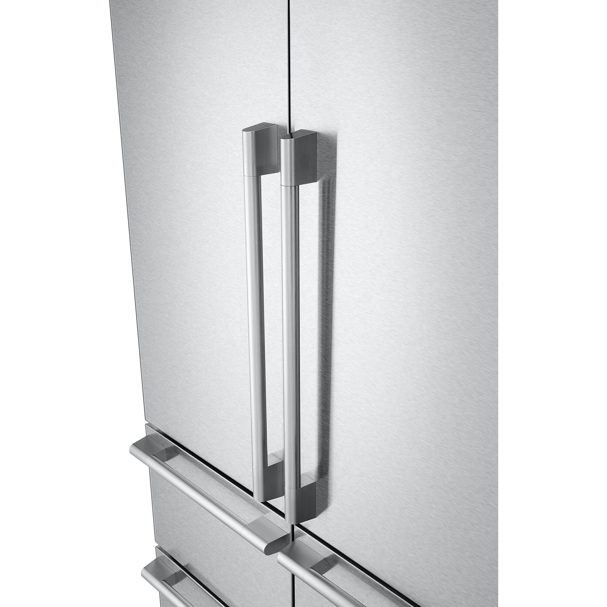 Signature Kitchen Suite 48 in. 26 cu. ft. Built-In Smart Counter Depth 6-Door French Door Refrigerator with Internal Water Dispenser - Custom Panel Ready, , hires