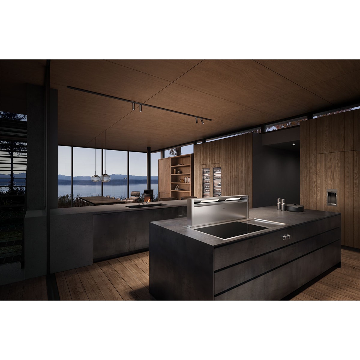 Gaggenau Vario 400 Series 24 in. 11.2 cu. ft. Built-in Smart Double-Drawers Upright Freezer with Ice-Maker & Adjustable Shelves - Custom Panel Ready, , hires