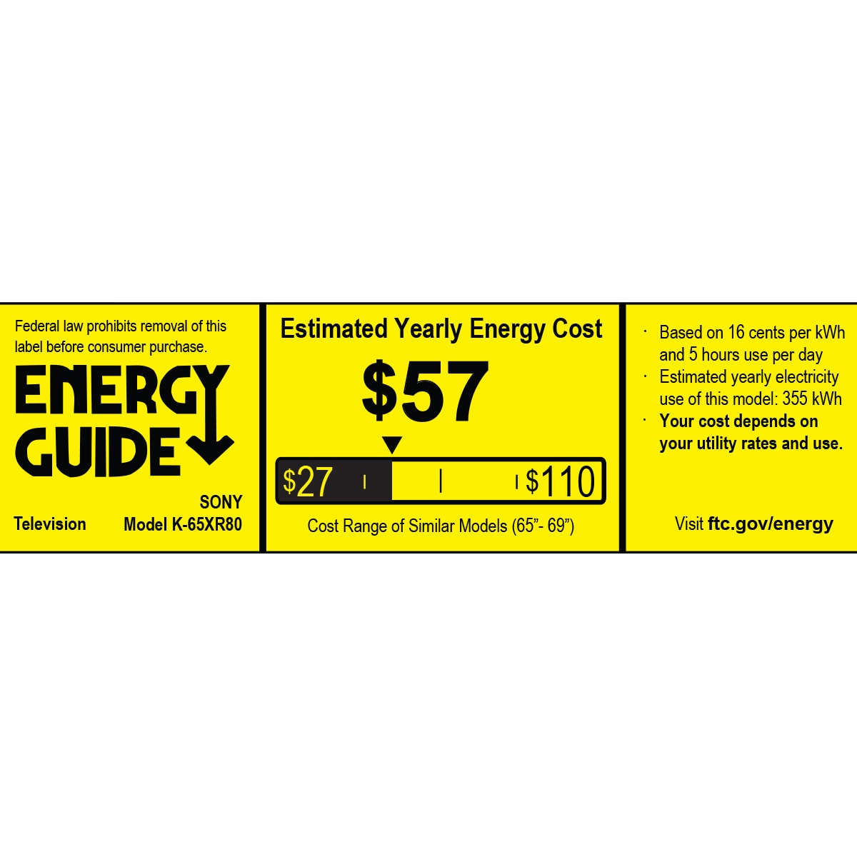 Sony - 65" Class Bravia 8 Series OLED 4K UHD Smart Google TV, , hires