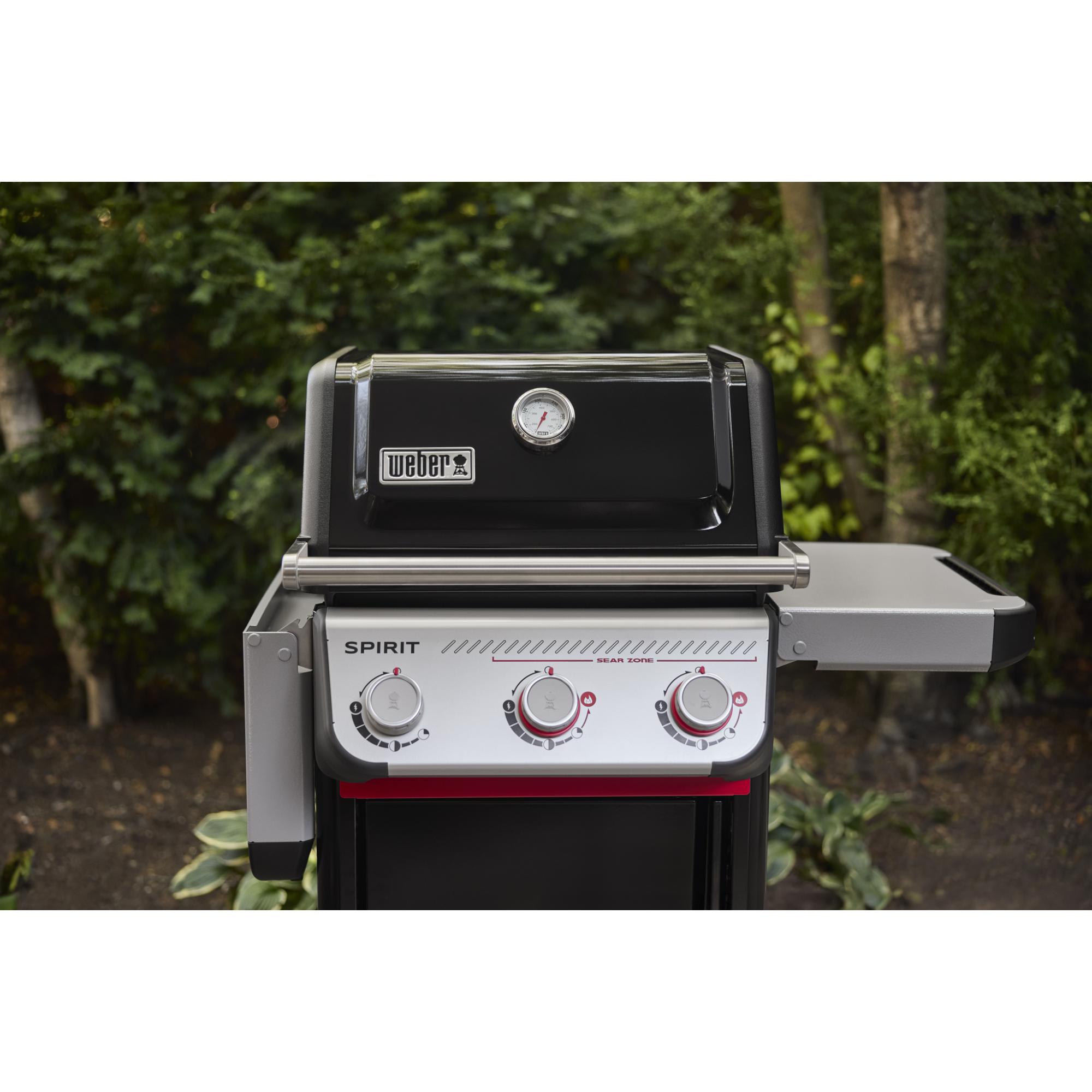 Weber Spirit E-325 3-Burner LP Gas Grill with Snap Jet Ignition System & Sear Burner - Black, , hires
