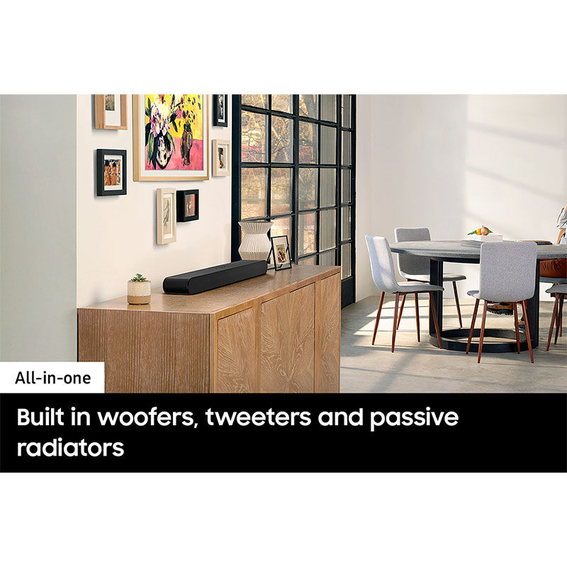 Samsung S-series 3 Channel Sound Bar with Bluetooth - Black, , hires
