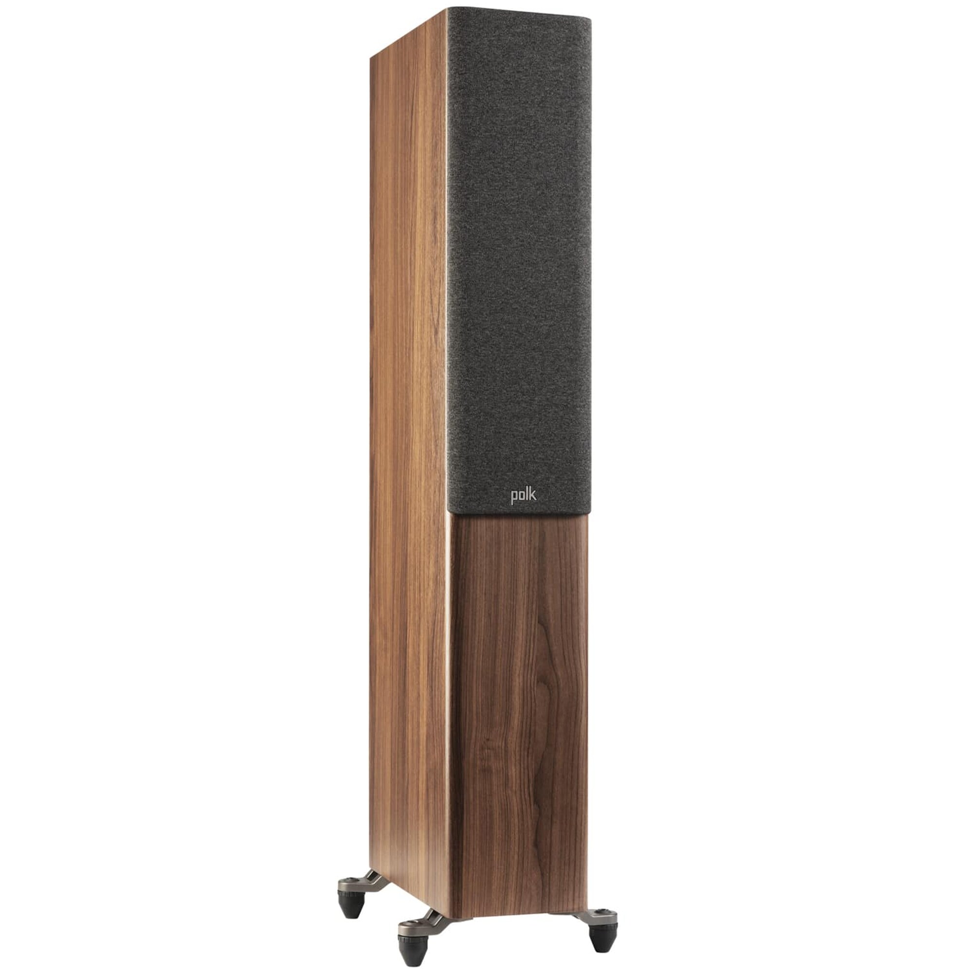 Polk Reserve R500 Premium Compact Floor-Standing Tower Speaker - Brown, Brown, hires