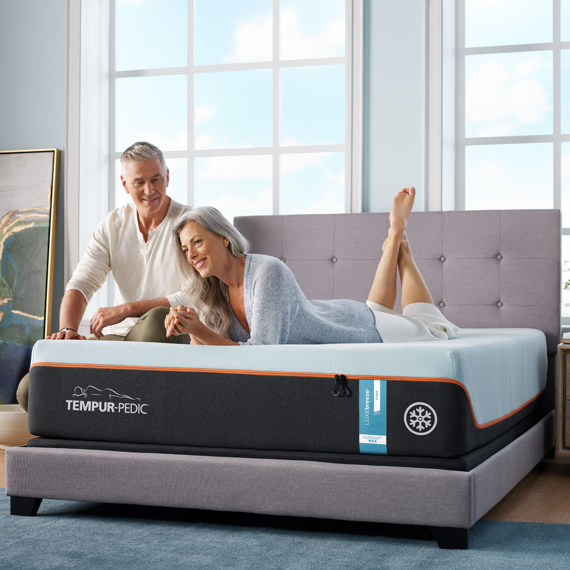 Tempur-Pedic LuxeBreeze Firm Mattress - Twin XL Size | P.C. Richard u0026 Son