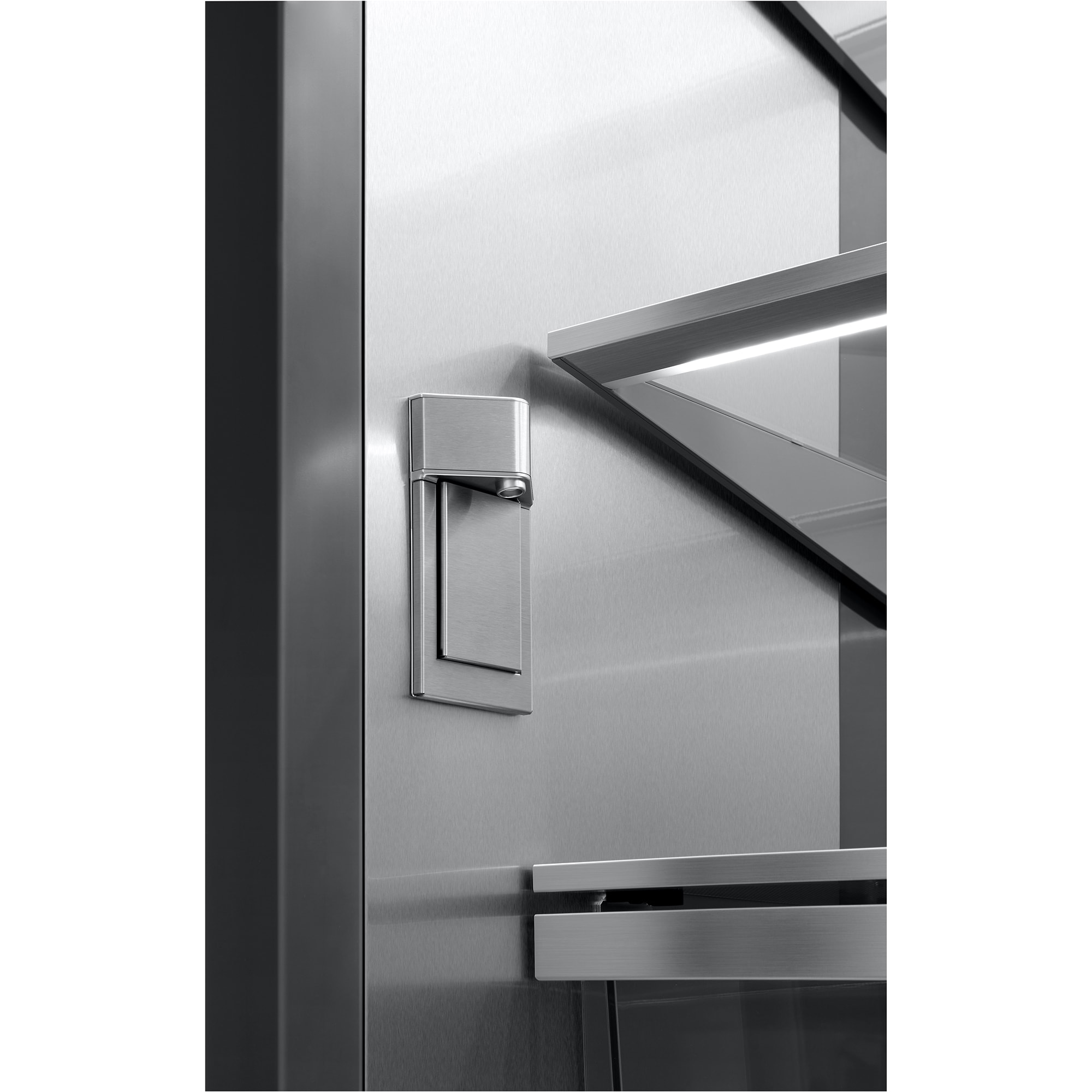 Signature Kitchen Suite 48 in. 26.0 cu. ft. Built-In Smart Counter Depth 6-Door French Door Refrigerator with Internal Water Dispenser - Stainless Steel, , hires