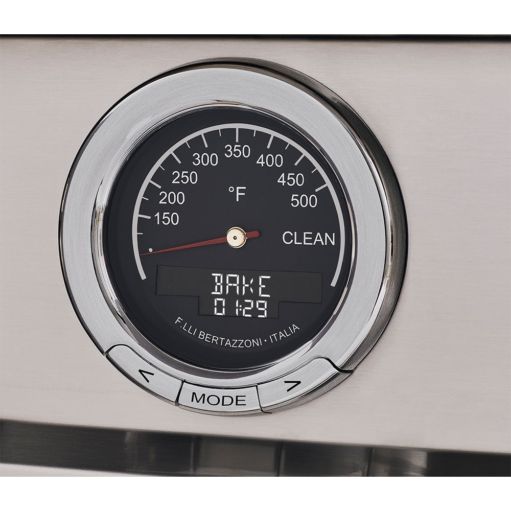 Bertazzoni Professional Series 36 in. 5.7 cu. ft. Air Fry Dual Convection Electric Range with 5 Induction Burners & Griddle - Stainless Steel, , hires