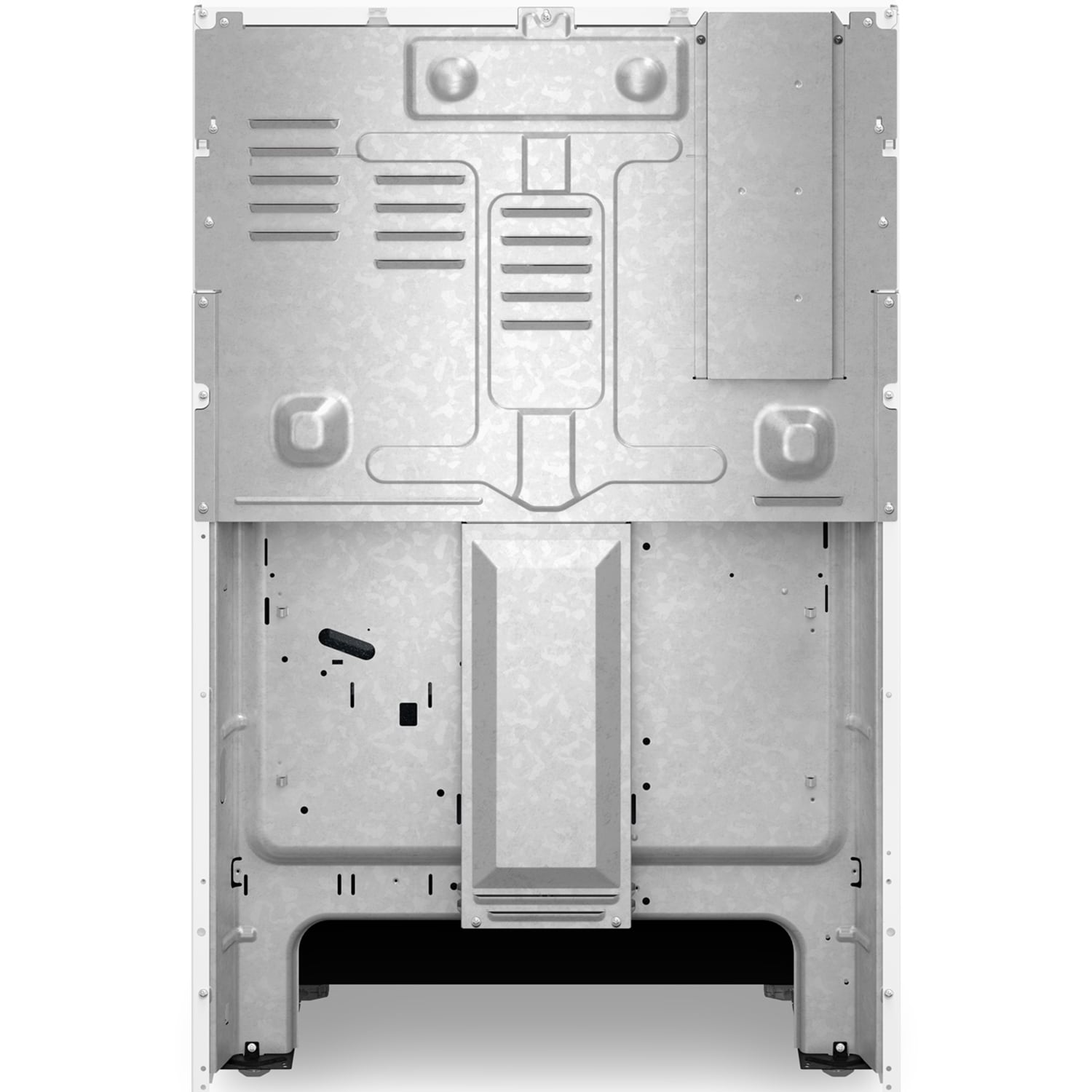 Maytag 30 in. 5.3 cu. ft. Air Fry Standard Convection Electric Range with Radiant Burners - White, White, hires