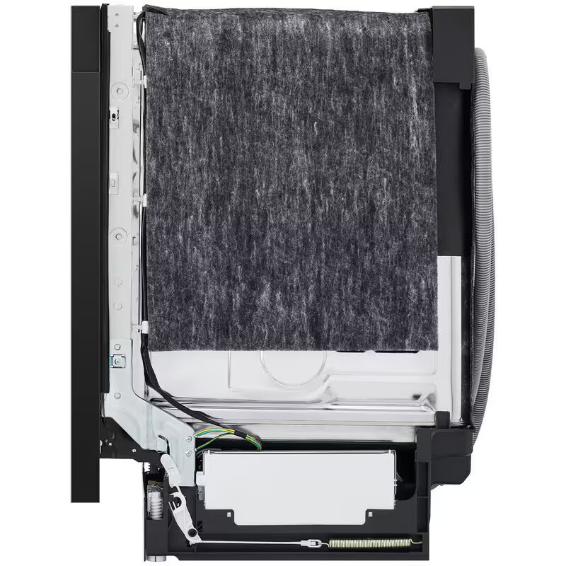 LG 24 in. Front Control Dishwasher with 52 dBa Sound Level, Dynamic Dry & Pocket - Black, Black, hires