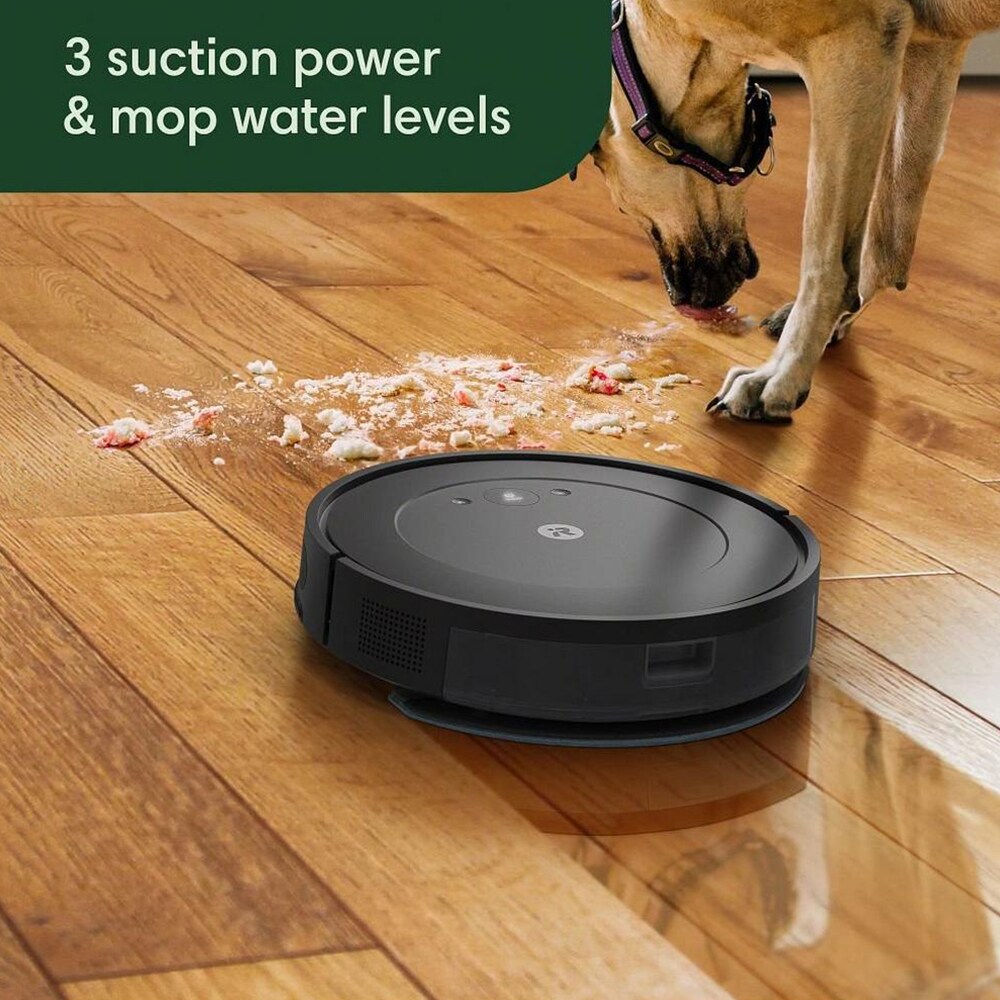 iRobot Roomba Essential Wi-Fi Connected Pet Robotic Vacuum/Mop Combo with Voice-Control, , hires