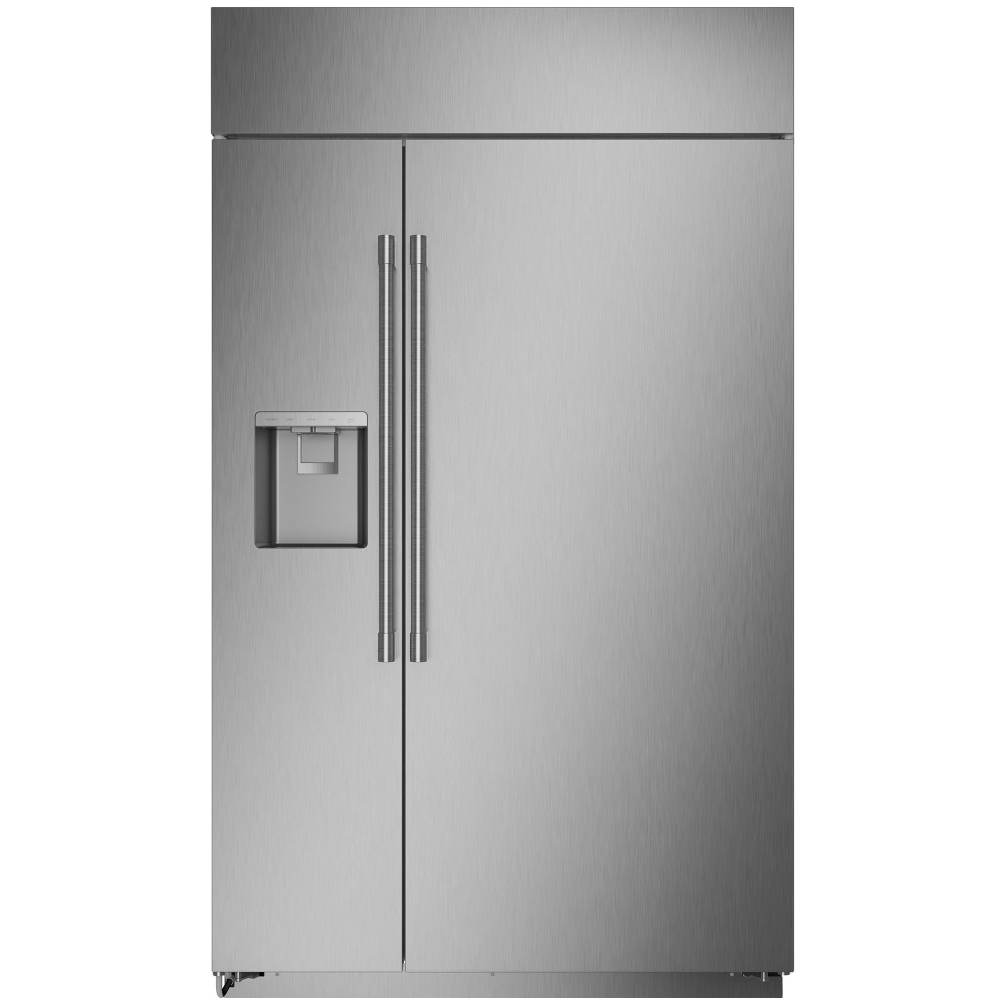 Monogram 48 in. 30.7 cu. ft. Built-In Smart Side by Side Refrigerator with Ice & Water Dispenser - Stainless Steel, , hires