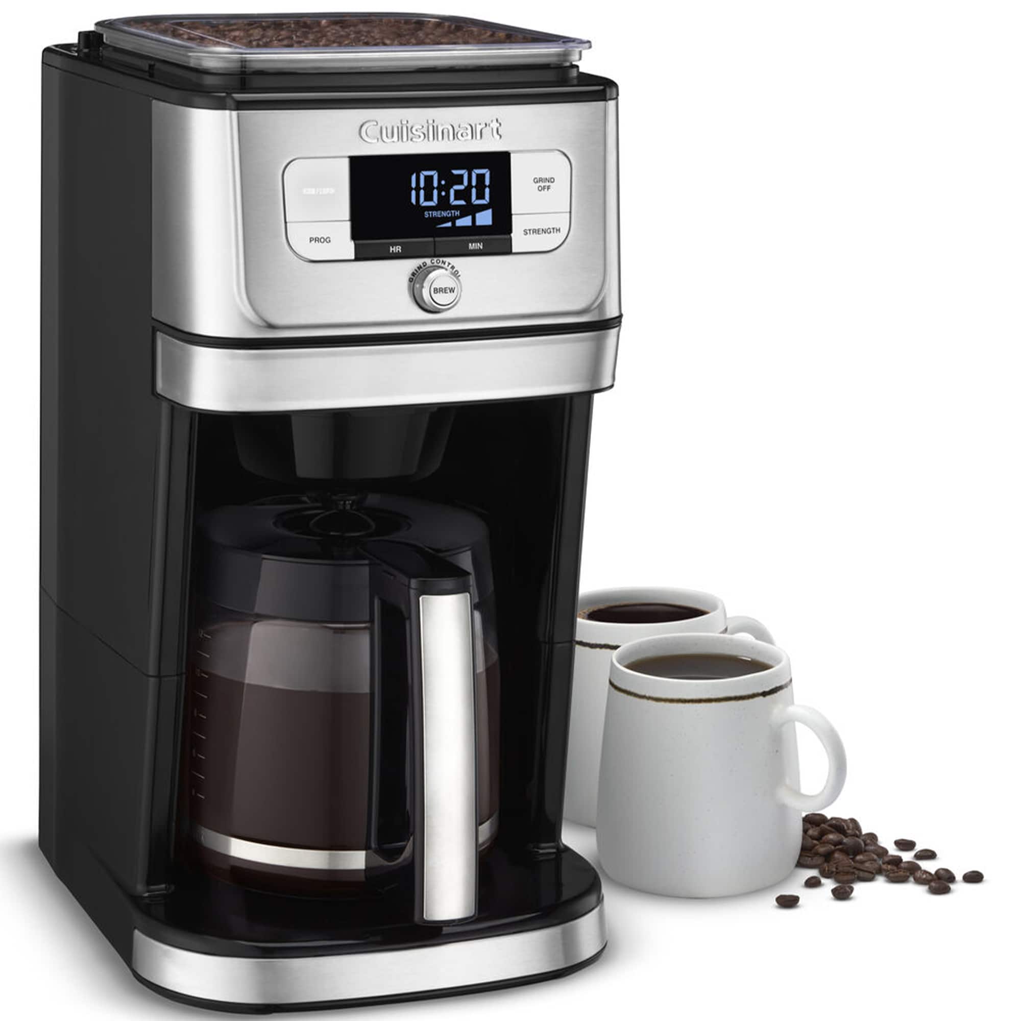 Cuisinart Burr Grind & Brew 12 Cup Coffee Maker - Black Stainless, , hires