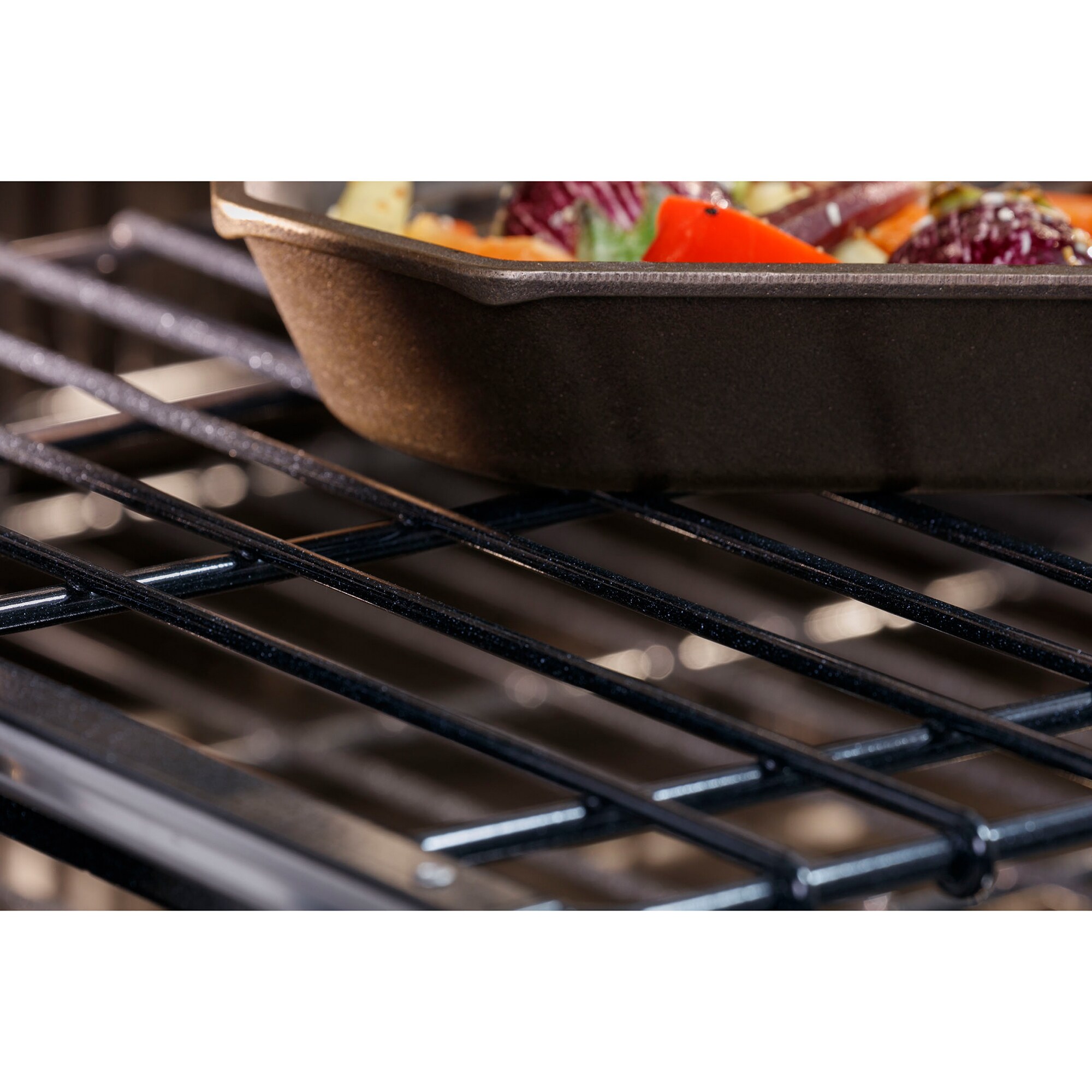 Monogram Statement Series 30 in. 10 cu. ft. Smart Top Control SpeedElectric Double Wall Oven with True European Convection - Stainless Steel, , hires