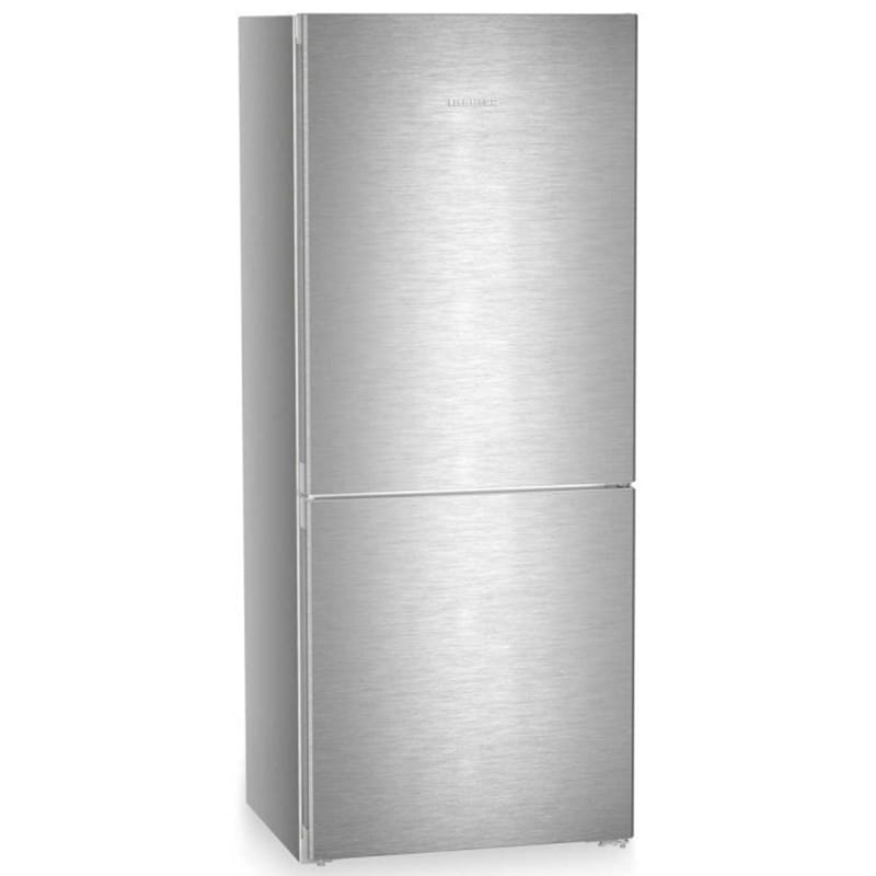 Liebherr Plus Series 30 in. 15.0 cu. ft. Left-Hinged Smart Counter Depth Bottom Freezer Refrigerator with Ice Maker - Silver, , hires