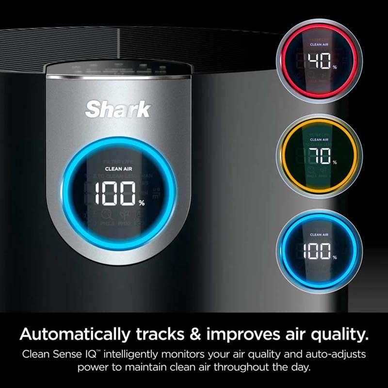 Shark Air Purifier MAX with True HEPA - Black, , hires