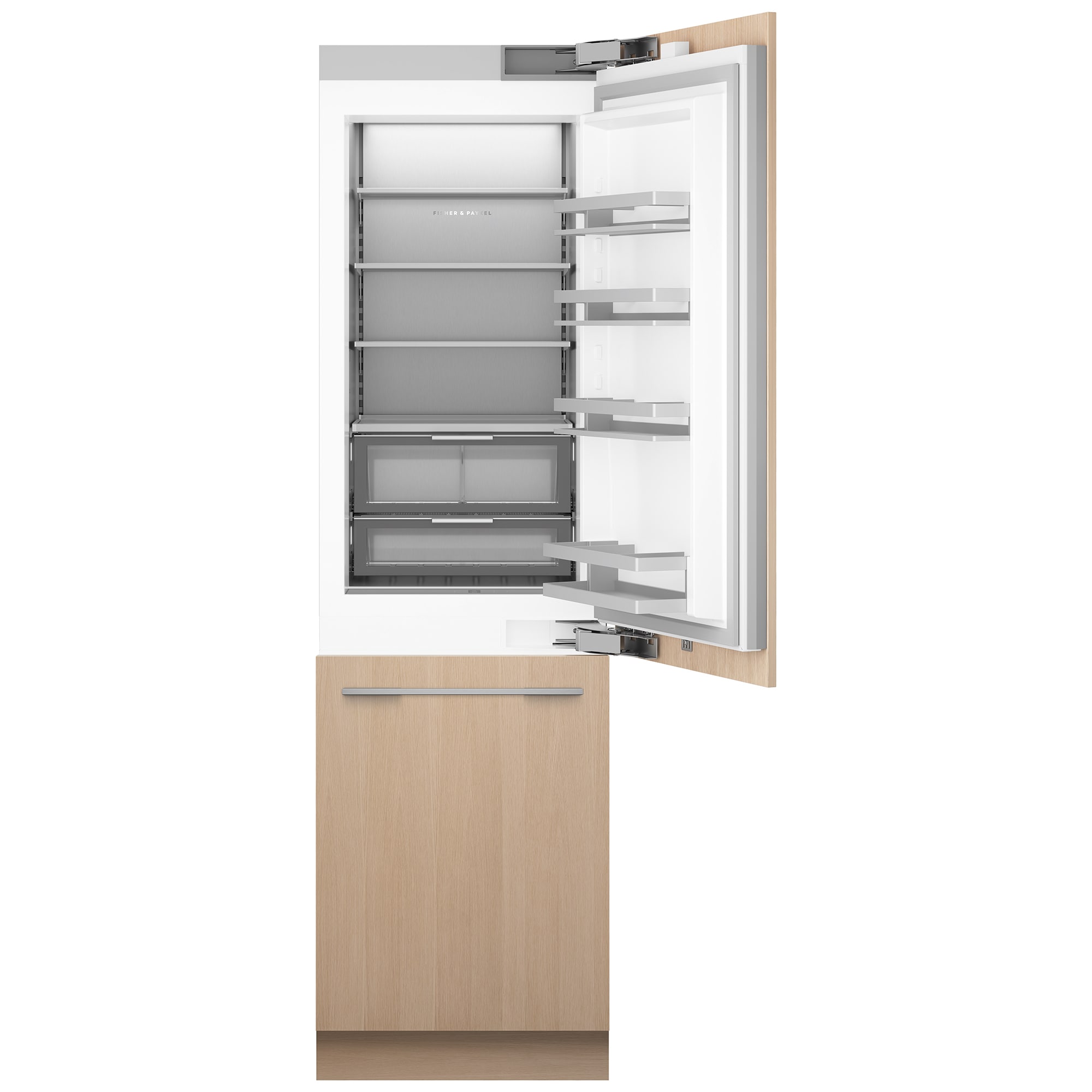 Fisher & Paykel Series 11 24 in. 12.0 cu. ft. Built-In Counter Depth Bottom Freezer Refrigerator with Internal Water Dispenser - Custom Panel Ready, , hires