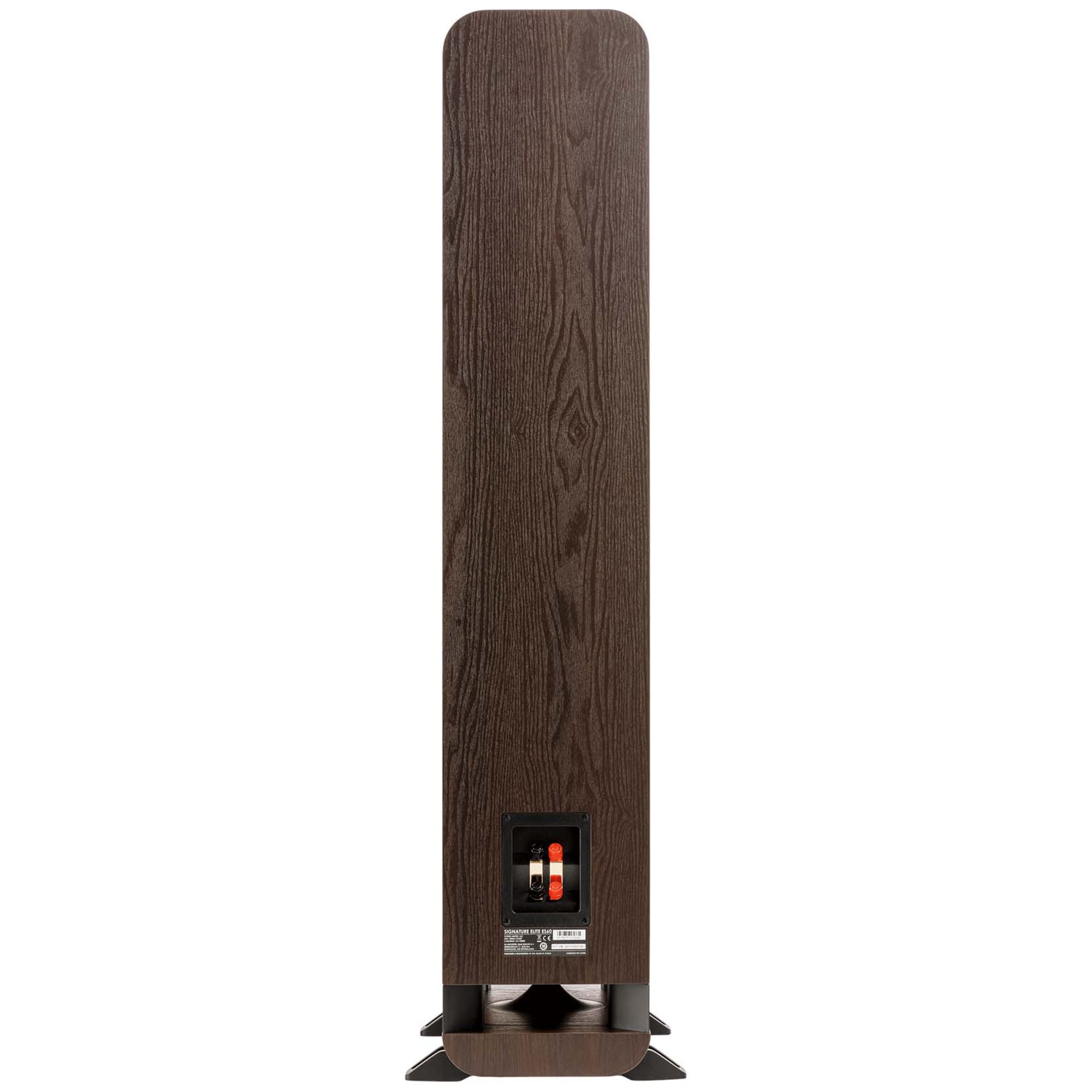 Polk Signature Elite ES60 High-Quality Large Floor-Standing Tower Speaker - Brown, Brown, hires