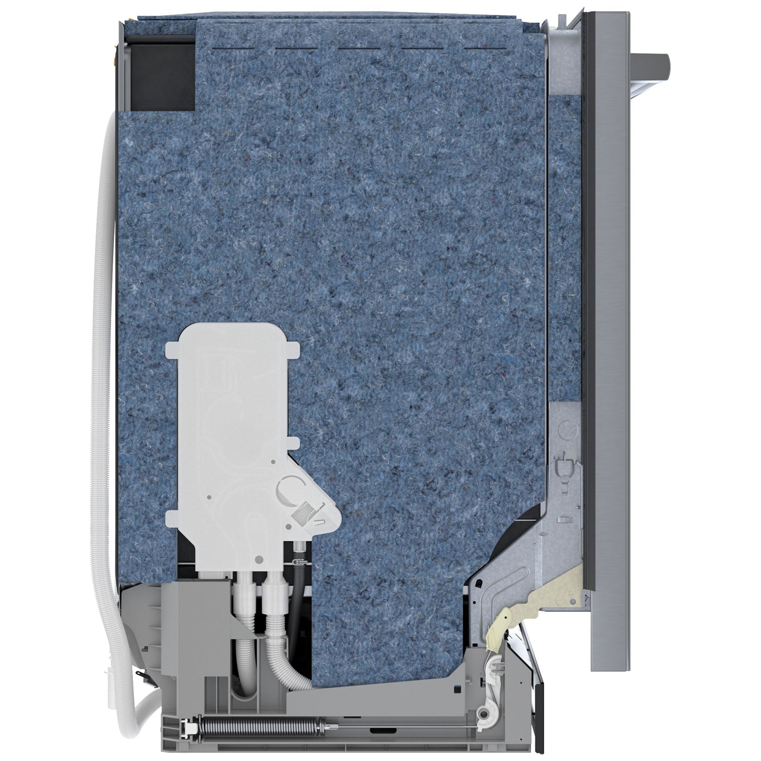 Bosch 800 Series 24 in. Top Control Smart Dishwasher with 42 dBa Sound Level, 3rd-Rack & CrystalDry - Stainless Steel, Stainless Steel, hires