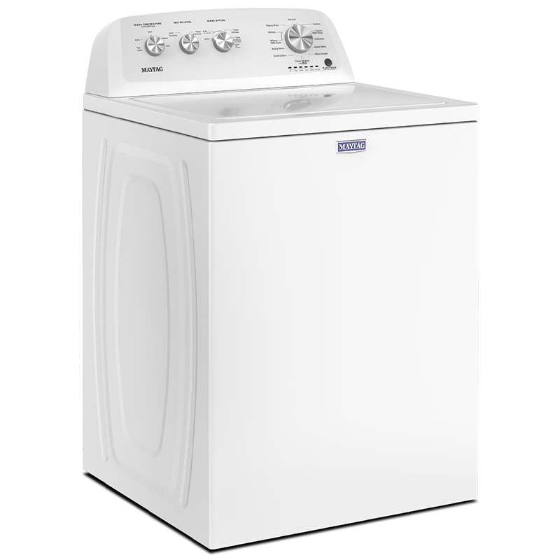 Maytag 27 in. 3.8 cu. ft. Top Load Washer with Agitator - White, , hires