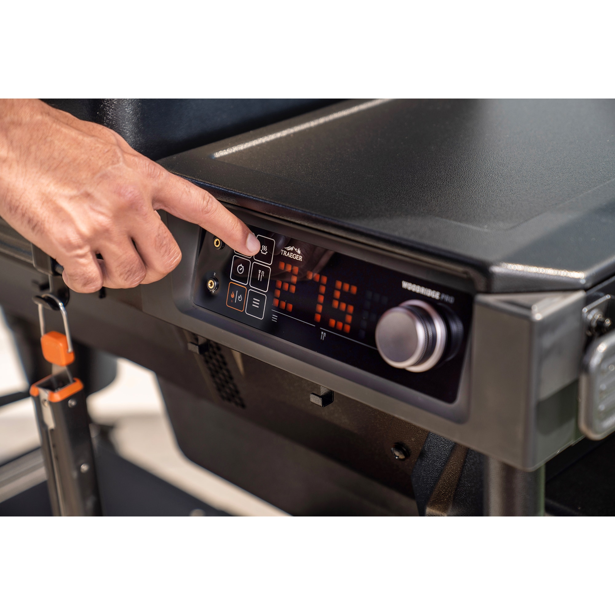 Traeger Woodridge Pro Wood Pellets Grill - Black, , hires