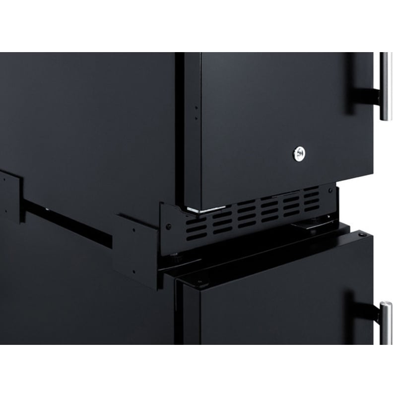 Summit 15 in. 3.0 cu. ft. Left-Hinged Undercounter Refrigerator - Black, , hires