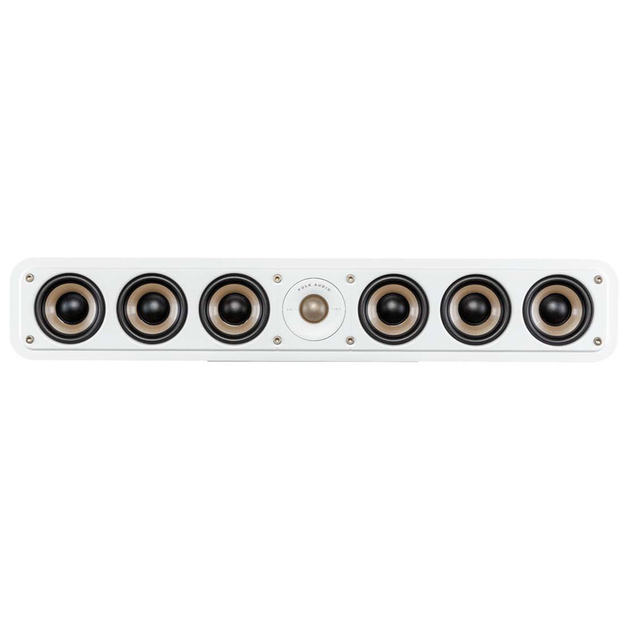 Polk Signature Elite ES35 High-Quality Slim Center Channel Speaker - White, White, hires