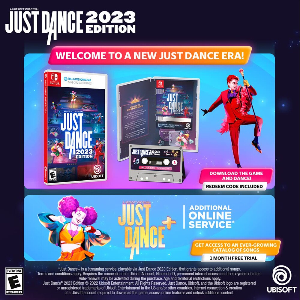 Just Dance 2023 Edition (Download Code in the Box) for Nintendo Switch