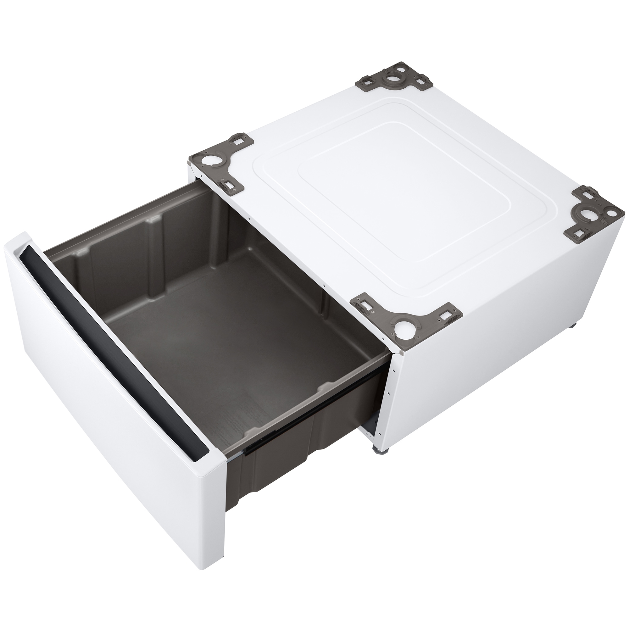 LG 27 in. Pedestal Storage Drawer with Basket - White, , hires