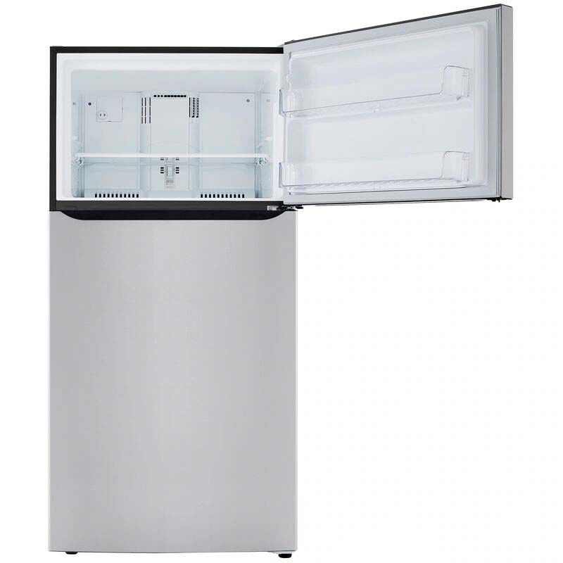 LG 33 in. 23.8 cu. ft. Top Freezer Refrigerator with Internal Water Dispenser - Stainless Steel, , hires