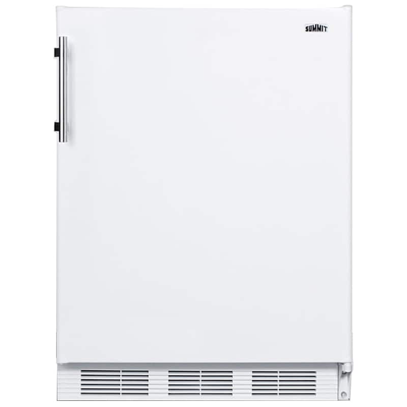 Summit 24 in. 5.5 cu. ft. Undercounter Refrigerator - White, , hires
