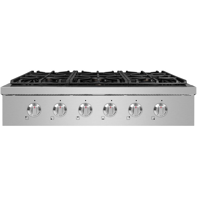 NXR ProStyle Series 36 in. Natural Gas Cooktop with 6 Sealed Burners