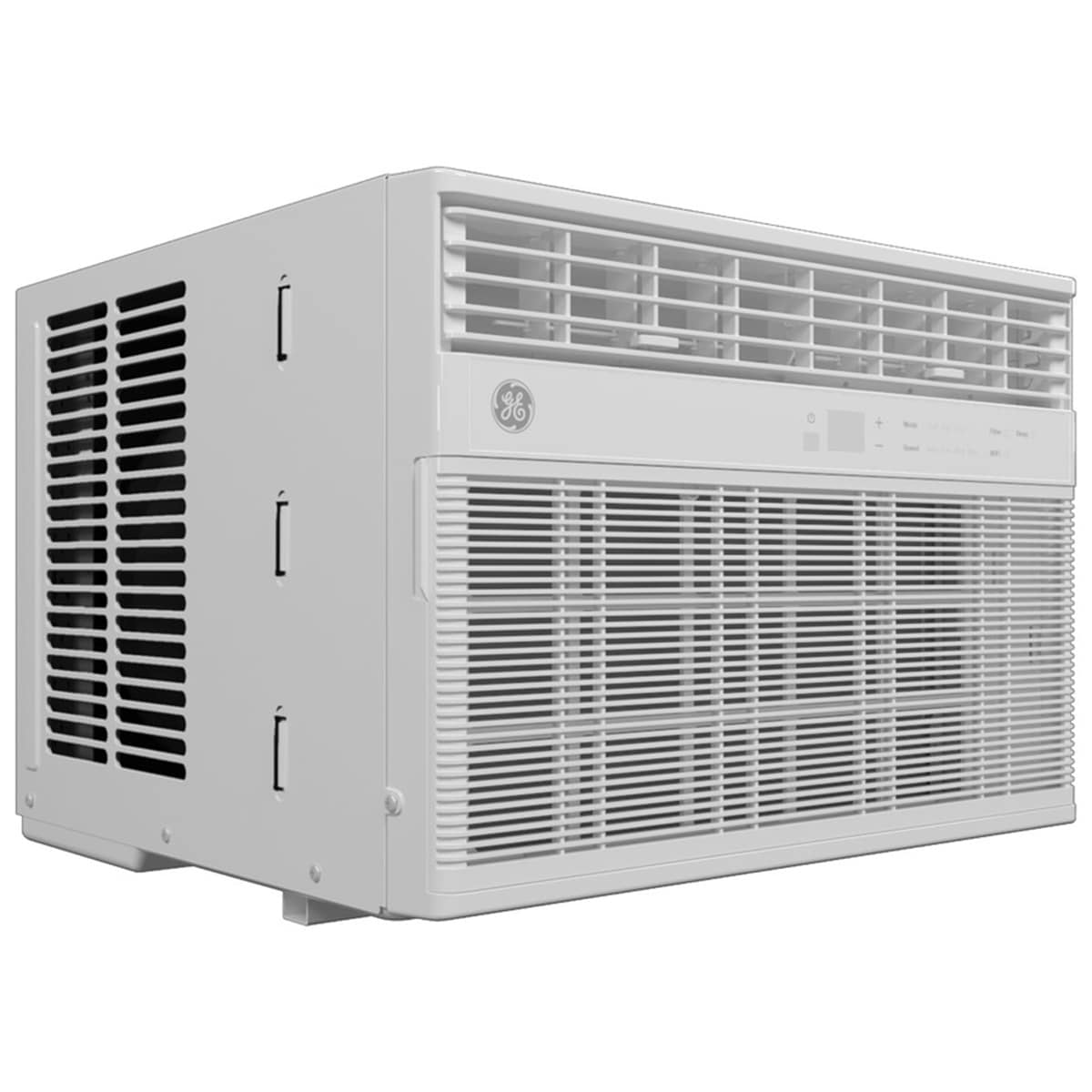 GE 10,000 BTU 115V Smart Window Air Conditioner with 3 Fan Speeds, Sleep Mode & Remote Control - White, , hires