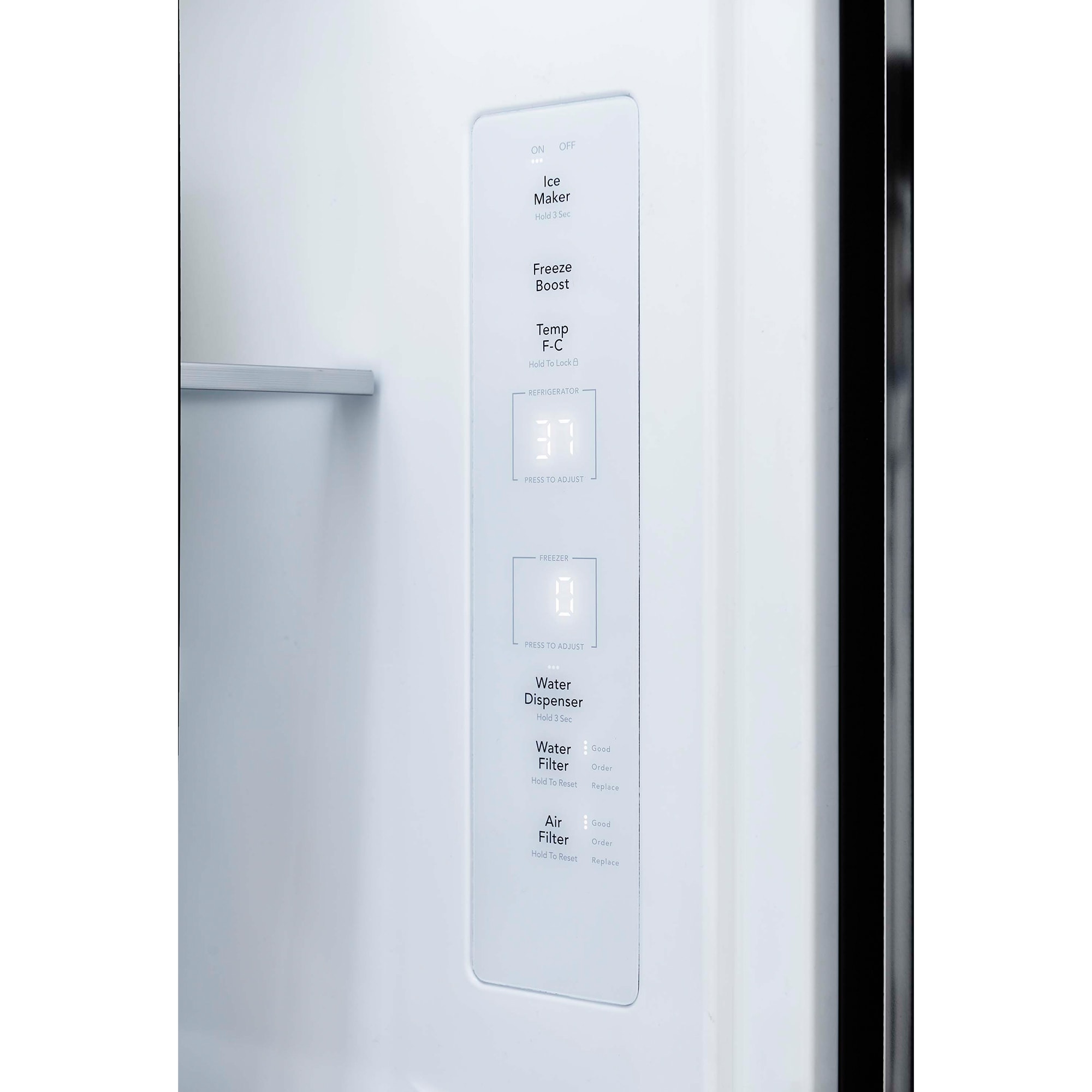Frigidaire Gallery 30 in. 20 cu. ft. French Door Refrigerator with Internal Water Dispenser - Stainless Steel, , hires