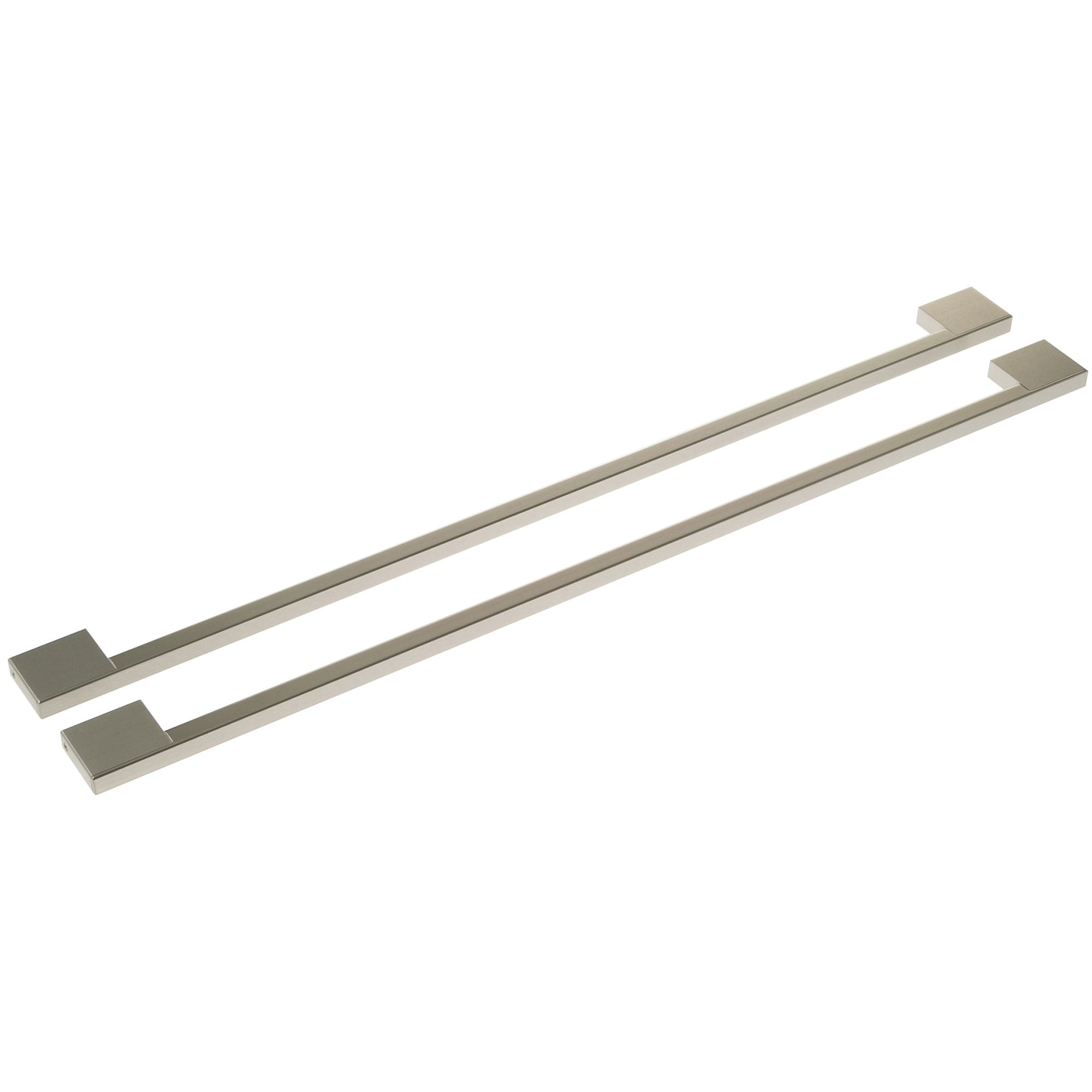 Monogram Side-by-Side Refrigerator Minimalist Handle Kit - Stainless Steel, , hires