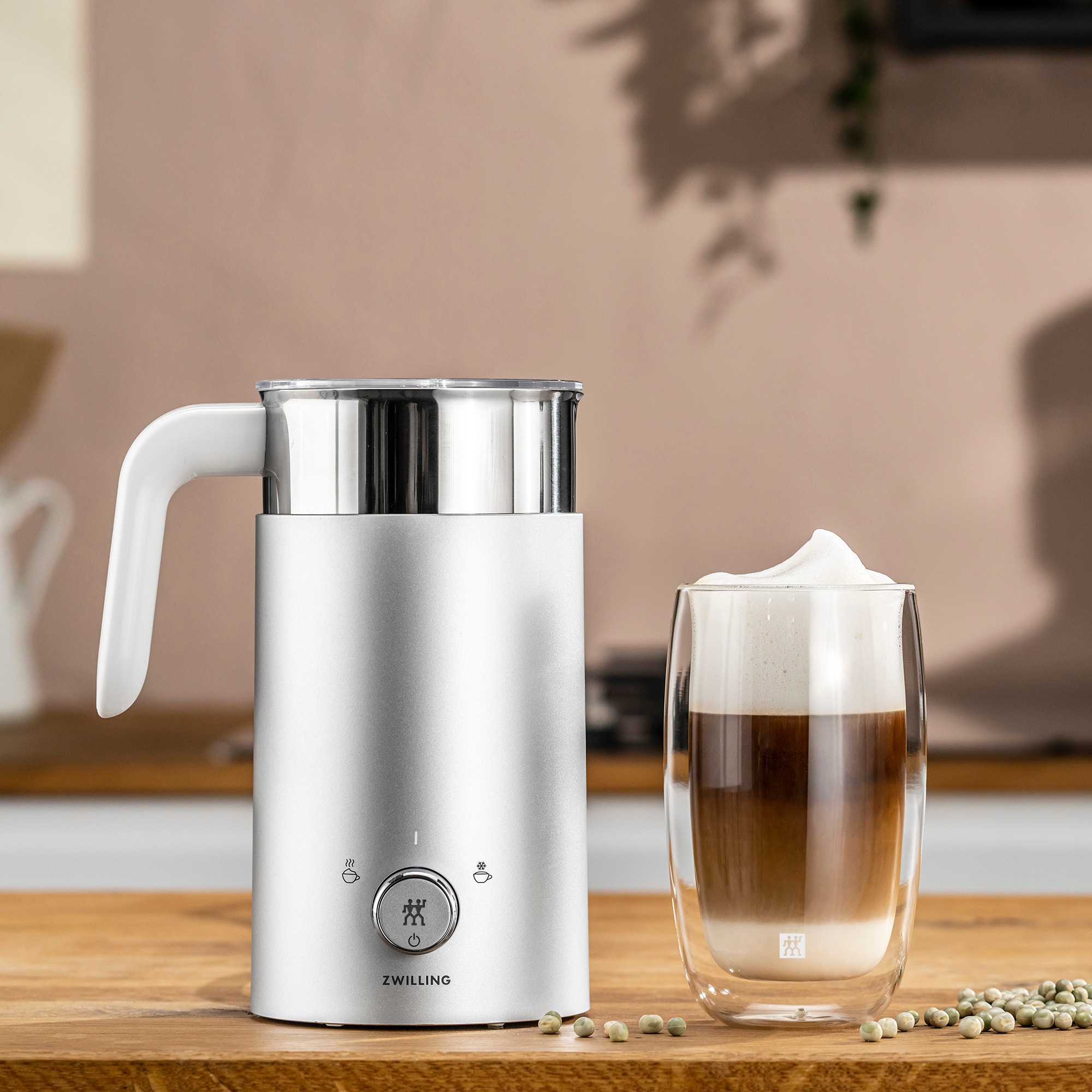 Zwilling Enfinigy Milk Frother - Silver, Silver, hires