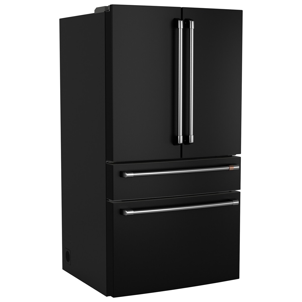 Cafe 36 in. 23.2 cu. ft. Smart Counter Depth 4-Door French Door Refrigerator with Internal Water AutoFill Pitcher - Matte Black, , hires