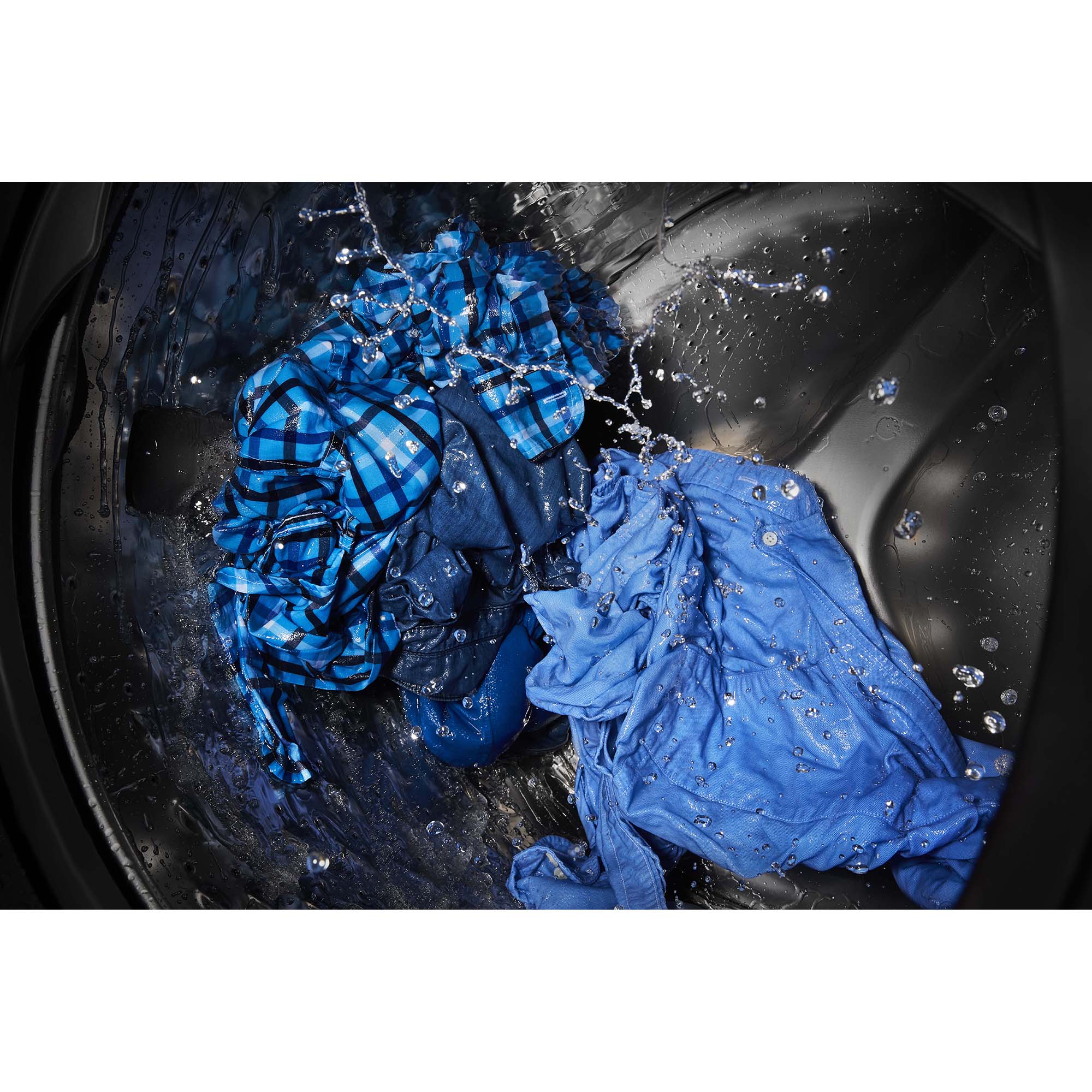 Maytag 27 in. 4.8. cu. ft. Stackable Front Load Washer with Extra Power, 16-Hr Fresh Hold Option, Sanitize & Steam Wash Cycle - White, White, hires