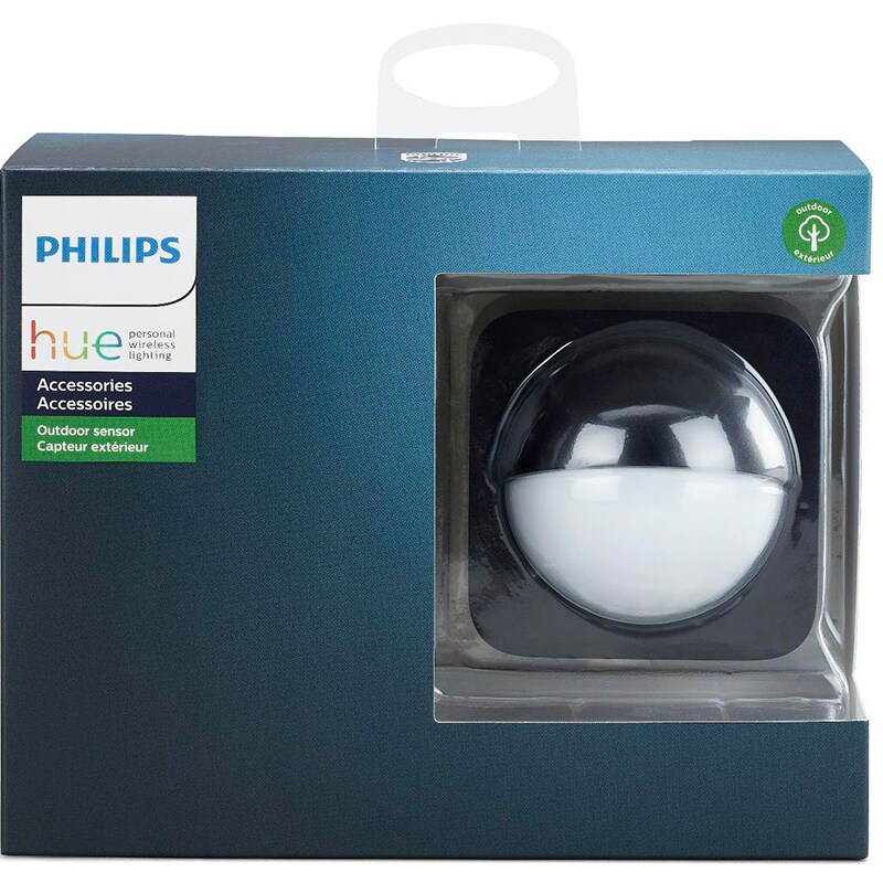 Philips - Hue Outdoor Motion Sensor - Black And White, , hires