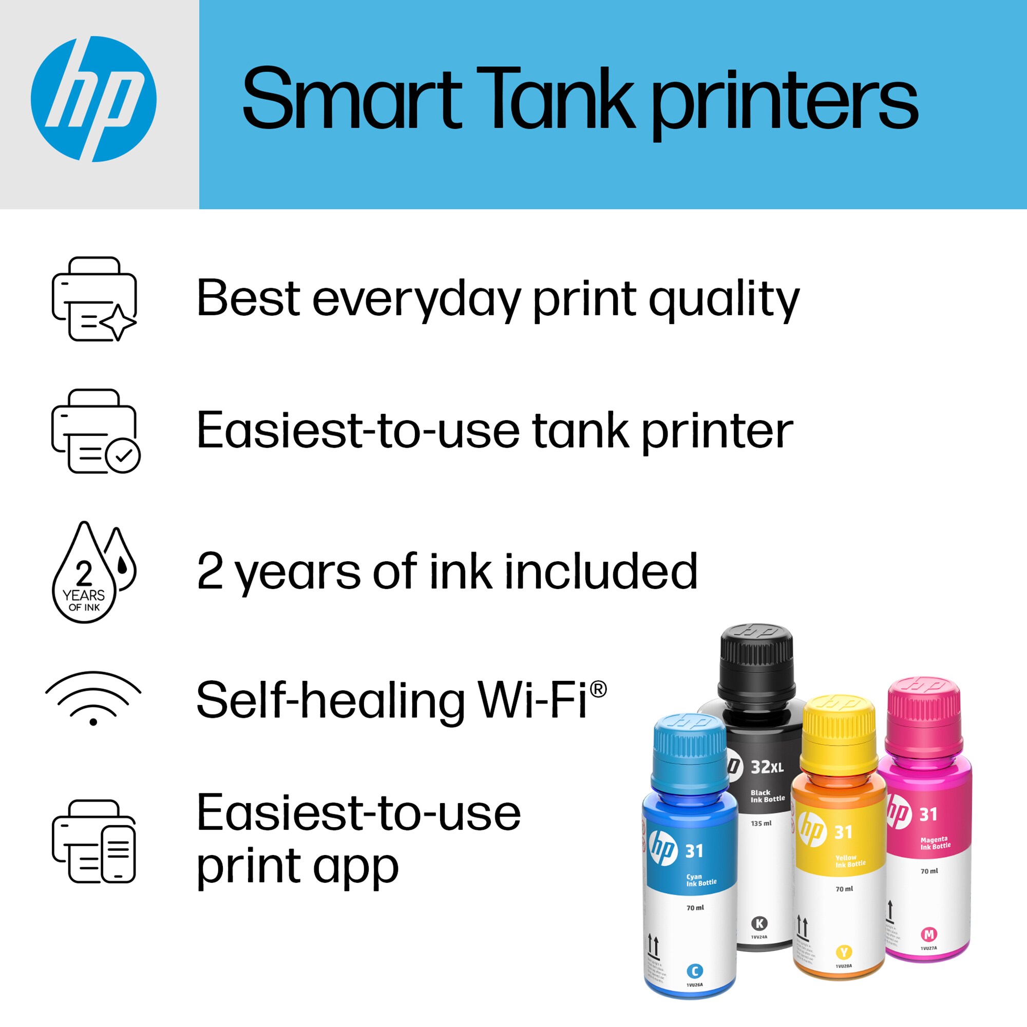 HP Smart Tank 5101 All-in-One Printer, , hires