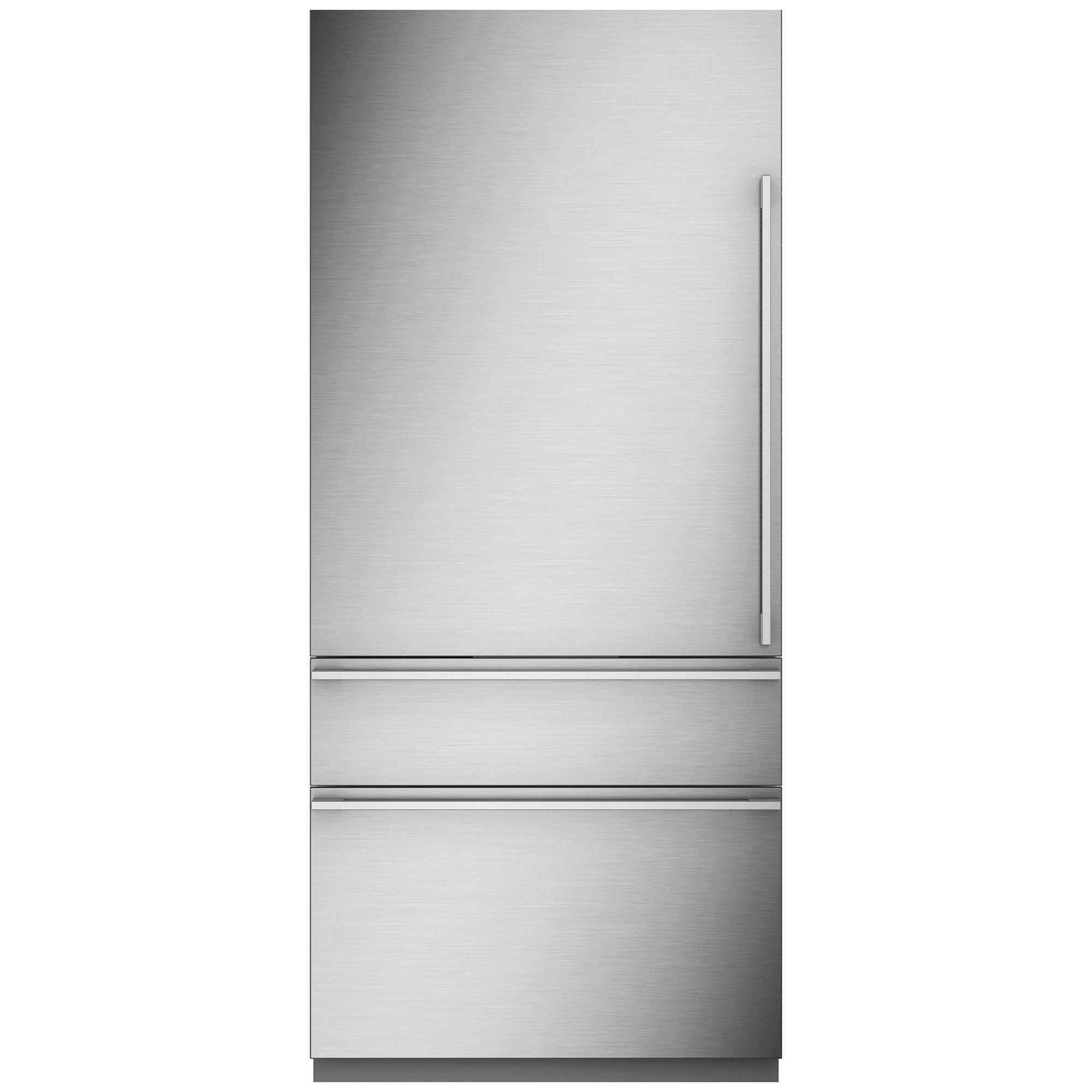 Monogram 36 in. Left-Hinged Built-In 20.2 cu. ft. Smart Counter Depth Bottom Freezer Refrigerator - Custom Panel Ready, , hires
