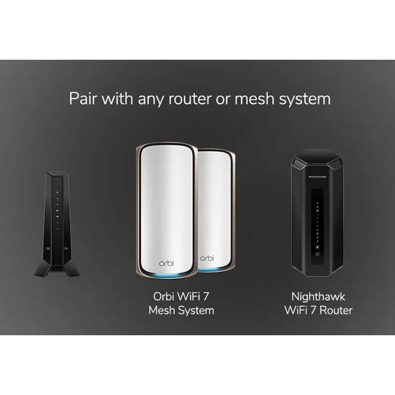 Nighthawk Mid/high-Split Multi-Gig 2.5Gbps Cable Modem, , hires