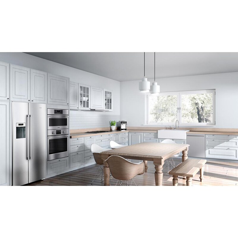 Bosch 500 Series 30 in. 6.2 cu. ft. Electric Microwave/Wall Oven Combo with True European Convection - Stainless Steel, , hires